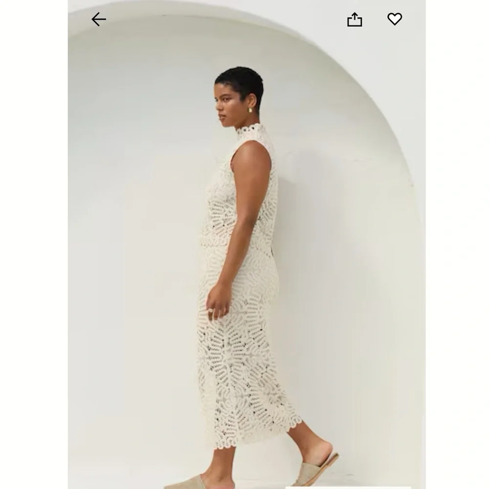 H&M Crochet-look pencil skit and sleeveless top set - Picture 2 of 14